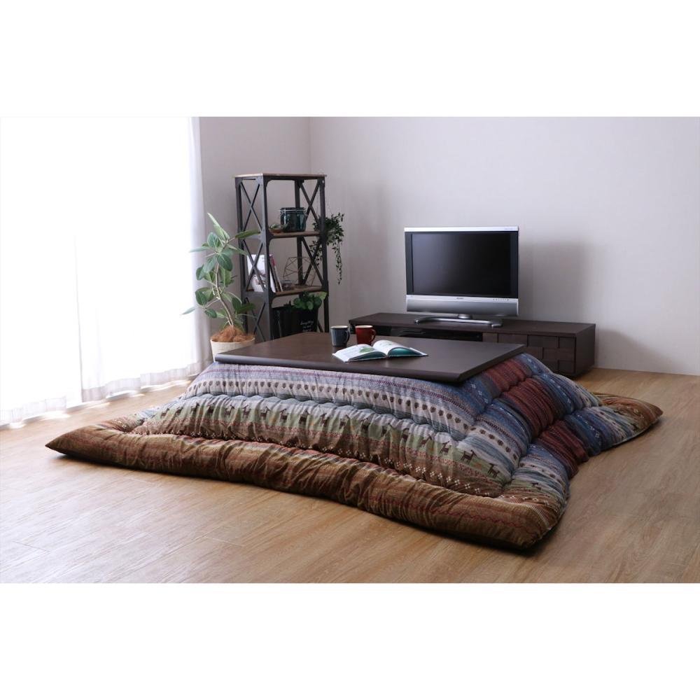 イケヒコ　こたつ掛布団　ラディ　マルチ　大判長方形　２４５×２０５ｃｍ