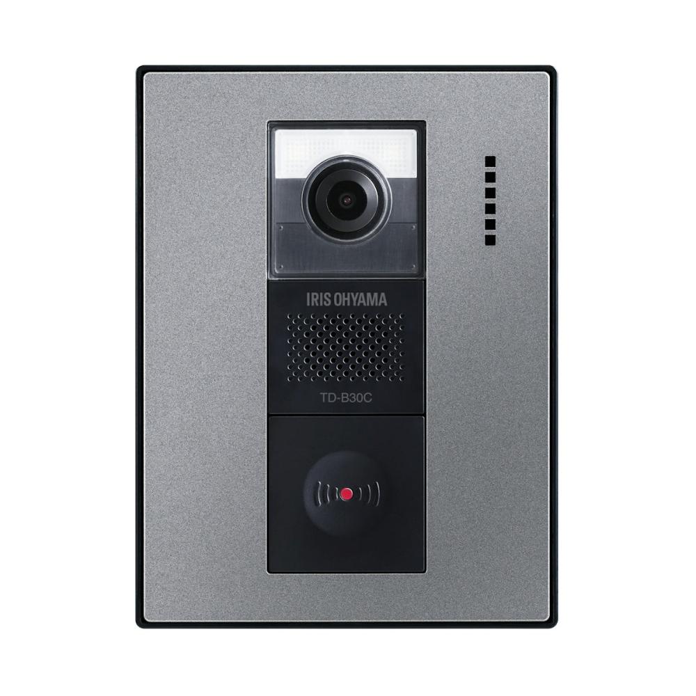 アイリスオーヤマ　テレビドアホン　ブラックフレーム／ガンメタリック　ＴＤ－ＳＭ５０３０ＣＴ－ＢＳＨ