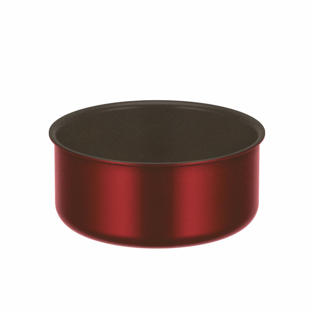 サーモス　デュラブルシリーズ　取っ手のとれる鍋　１８ｃｍ　ディープレッド　ＫＯＤ－０１８　ＤＲ