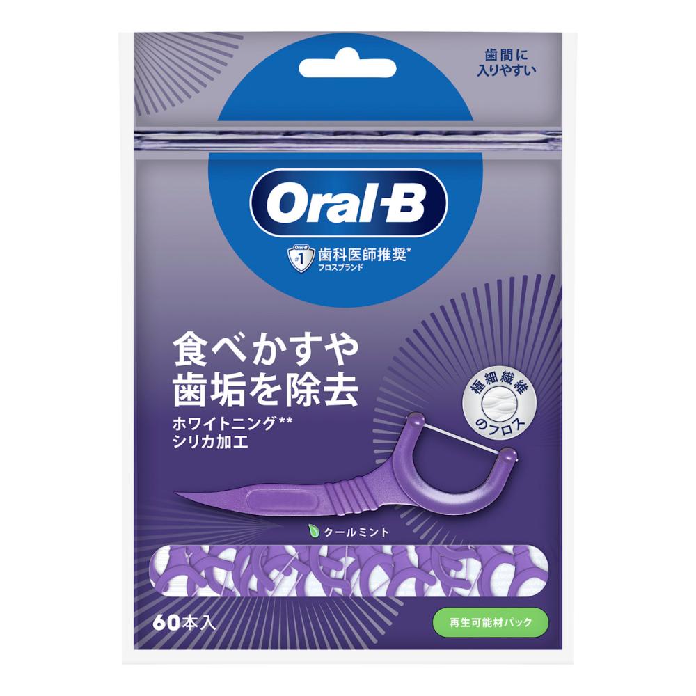Ｐ＆Ｇ　ブラウン　オーラルＢ　フロスピック　ホワイトニング　６０本入り