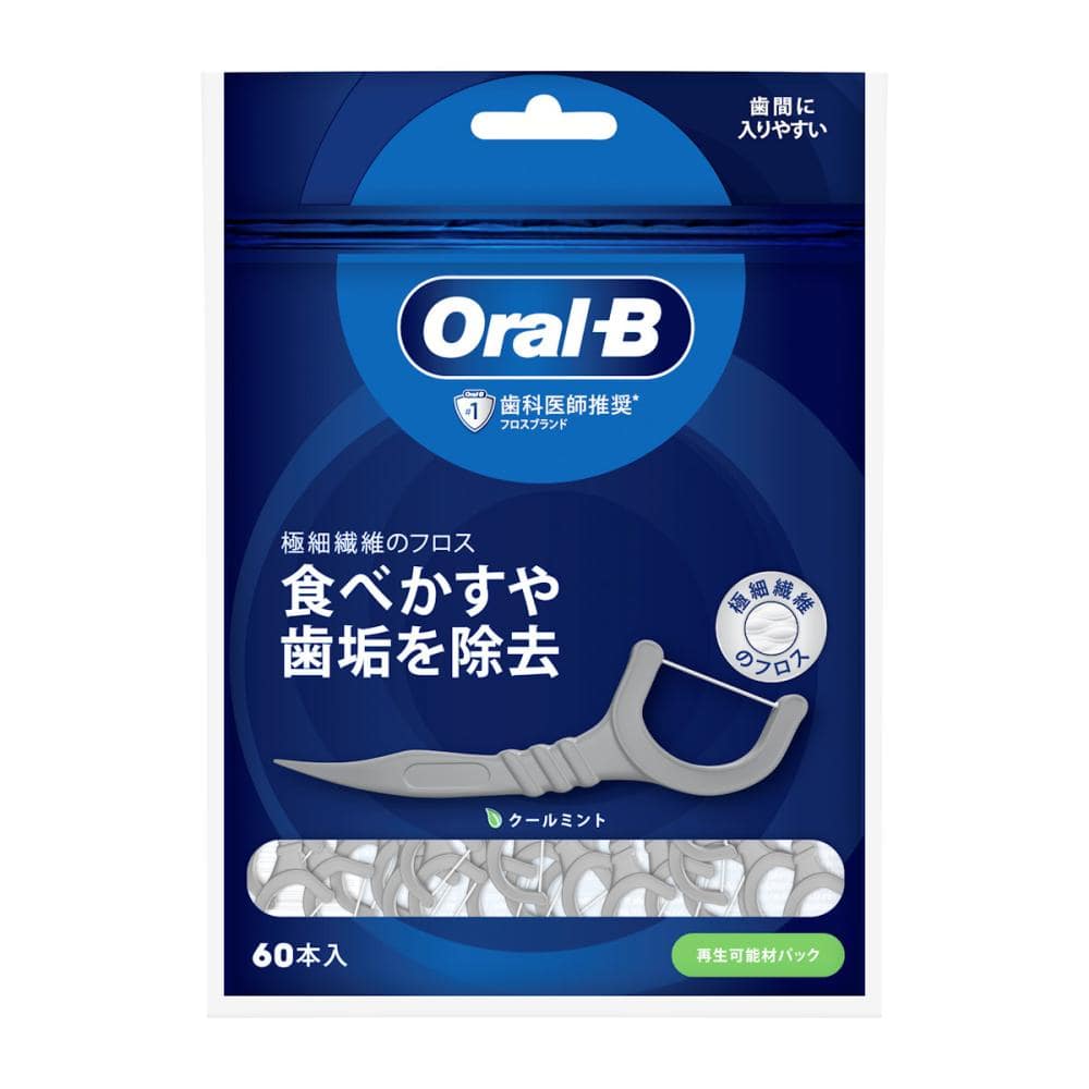 Ｐ＆Ｇ　ブラウン　オーラルＢ　フロスピック　ディープクリーン　６０本入り