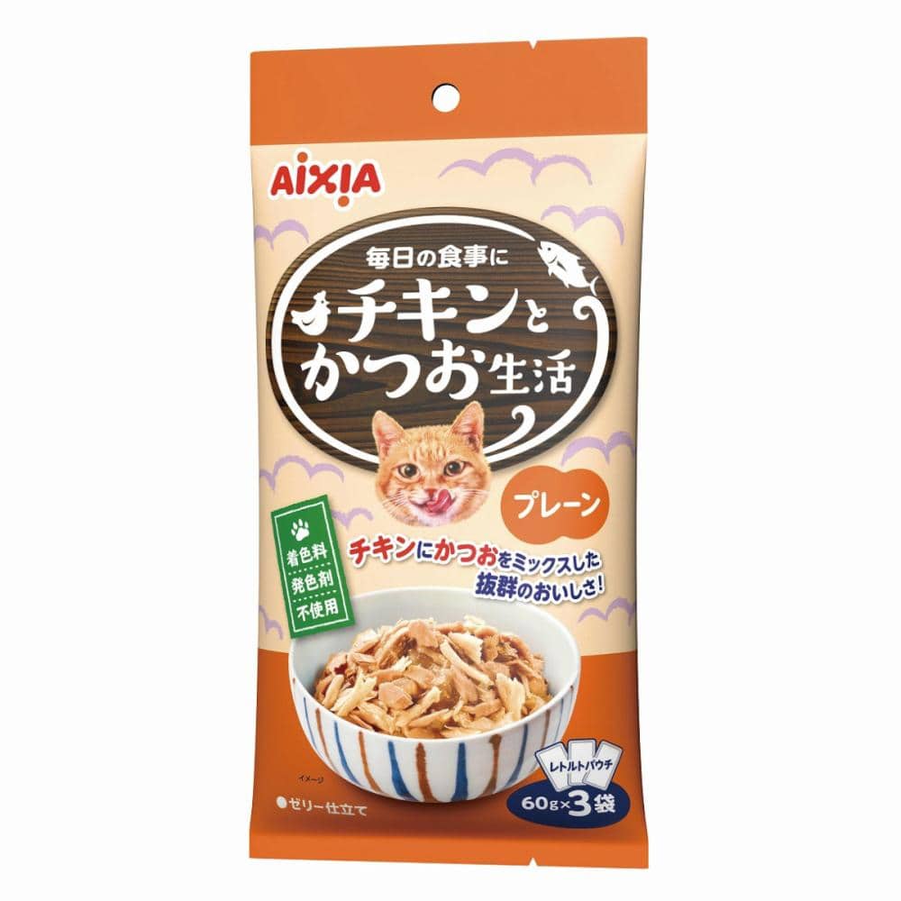 チキンとかつお生活　プレーン　１８０ｇ