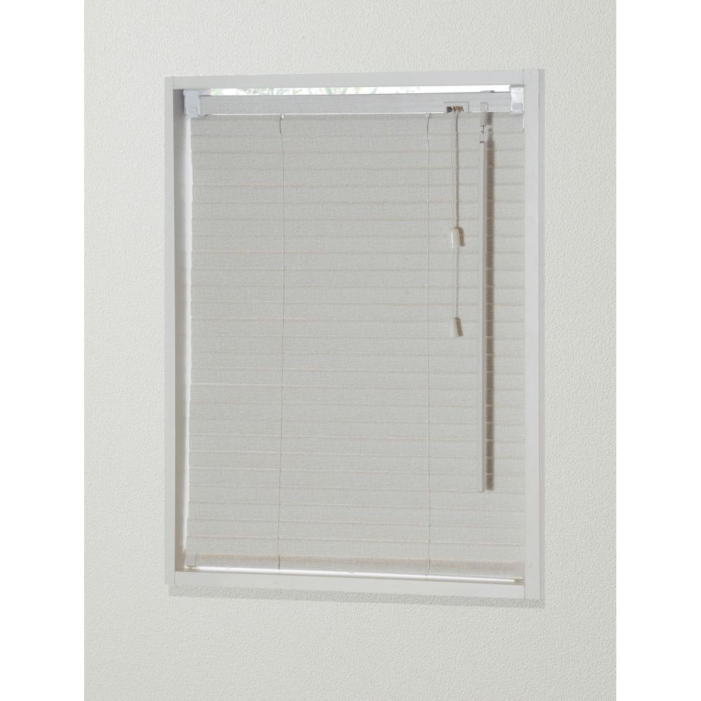 アテーナライフ　遮光断熱できるＬ型ブラインド　ベージュ　幅８８×高さ１３８ｃｍ