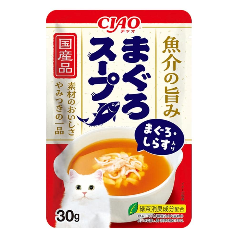 いなば　ＣＩＡＯ（チャオ）　まぐろスープ　まぐろ・しらす入り　３０ｇ