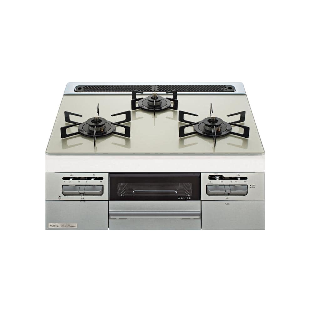 你的品牌名×ノーリツ　オリジナルビルトインコンロ　ＬＰガス用　６０ｃｍ幅　ＯＣＮＷＶ６Ｐ２Ｖ