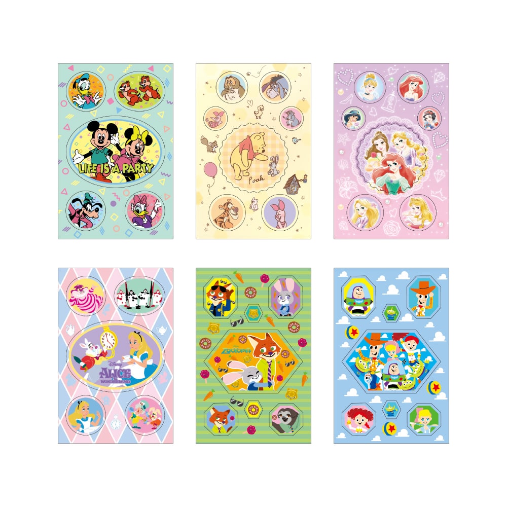 サンスター　シール付ポチ袋　ディズニー