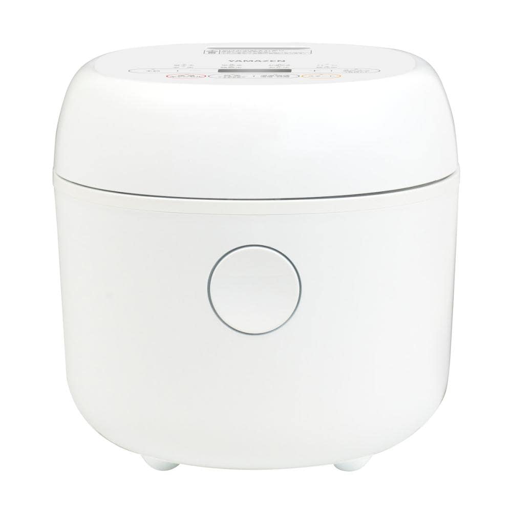 ＹＡＭＡＺＥＮ（山善）　マイコン炊飯器　３合　ホワイト　ＹＪＲーＤＭ０５１（Ｗ）