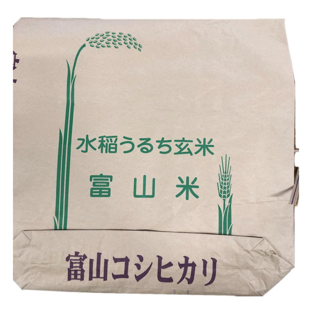 令和７年度　富山県産コシヒカリ　玄米３０ｋｇ
