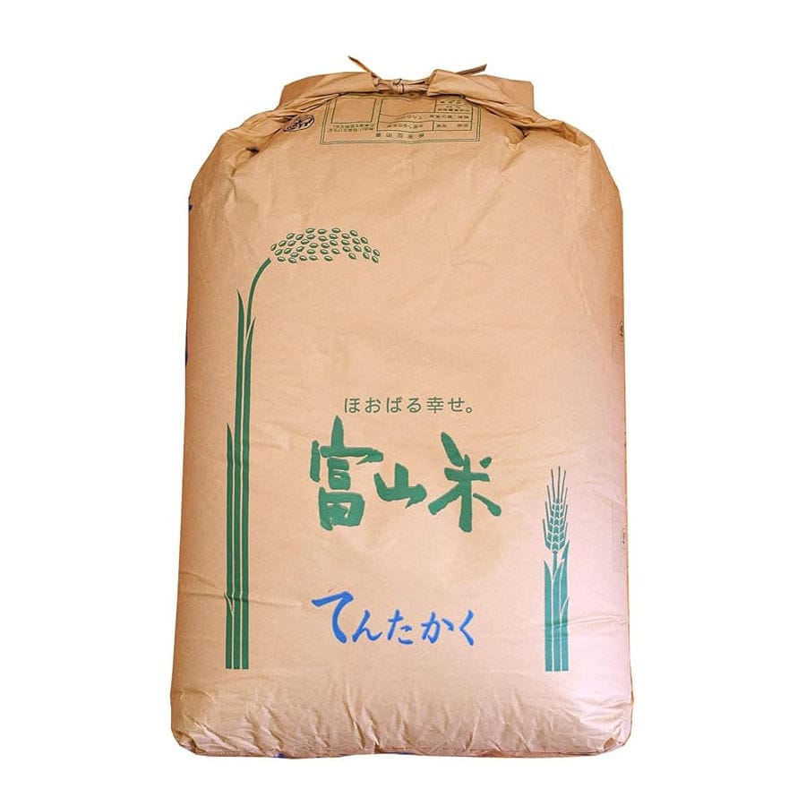 令和７年度　富山県産てんたかく　玄米３０ｋｇ