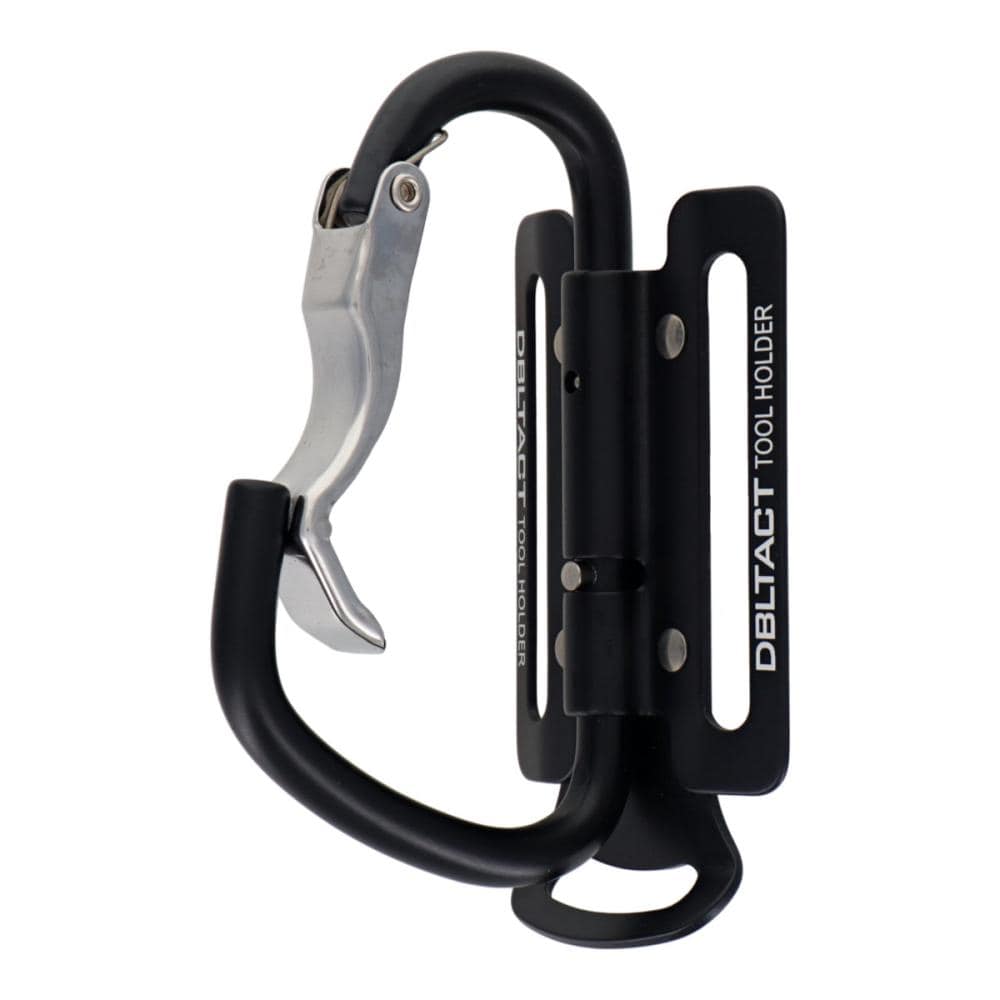 三共コーポレーション　ＤＢＬＴＡＣＴ　軽量可動式アルミツールフック　湾曲ゲート×爪付き　マットブラック　ＤＴ－ＡＢＭ－Ｂ