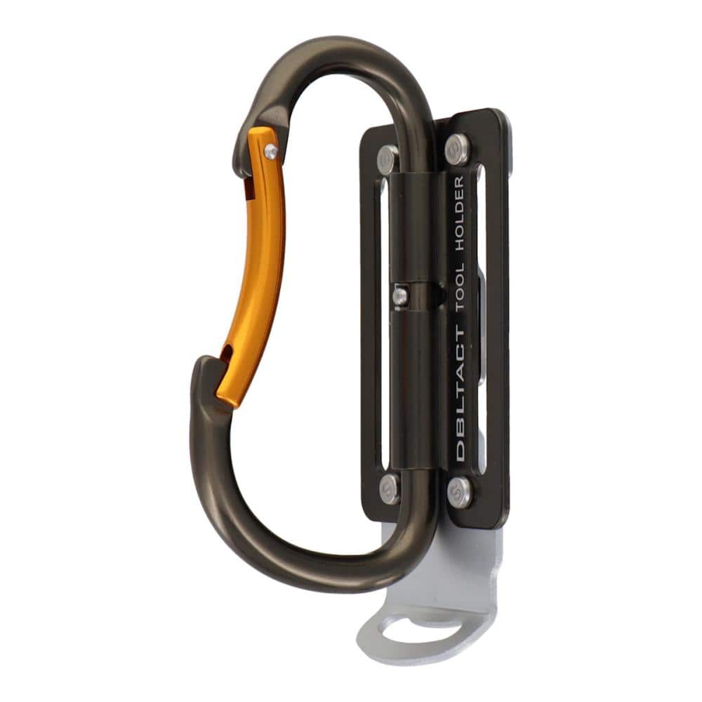 三共コーポレーション　ＤＢＬＴＡＣＴ　可動式カラビナ工具差　軽量アルミ　ガンメタ　ＤＴ－ＡＴＭ－Ｇ