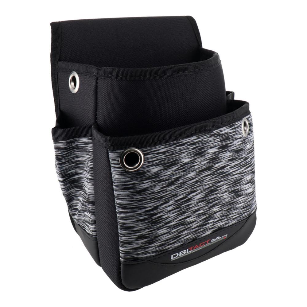 三共コーポレーション　ＤＢＬＴＡＣＴ　スパンデックスシリーズ　腰袋２段　大　ワイド　ブラック　ＤＴ－０２Ｗ－ＫＢ