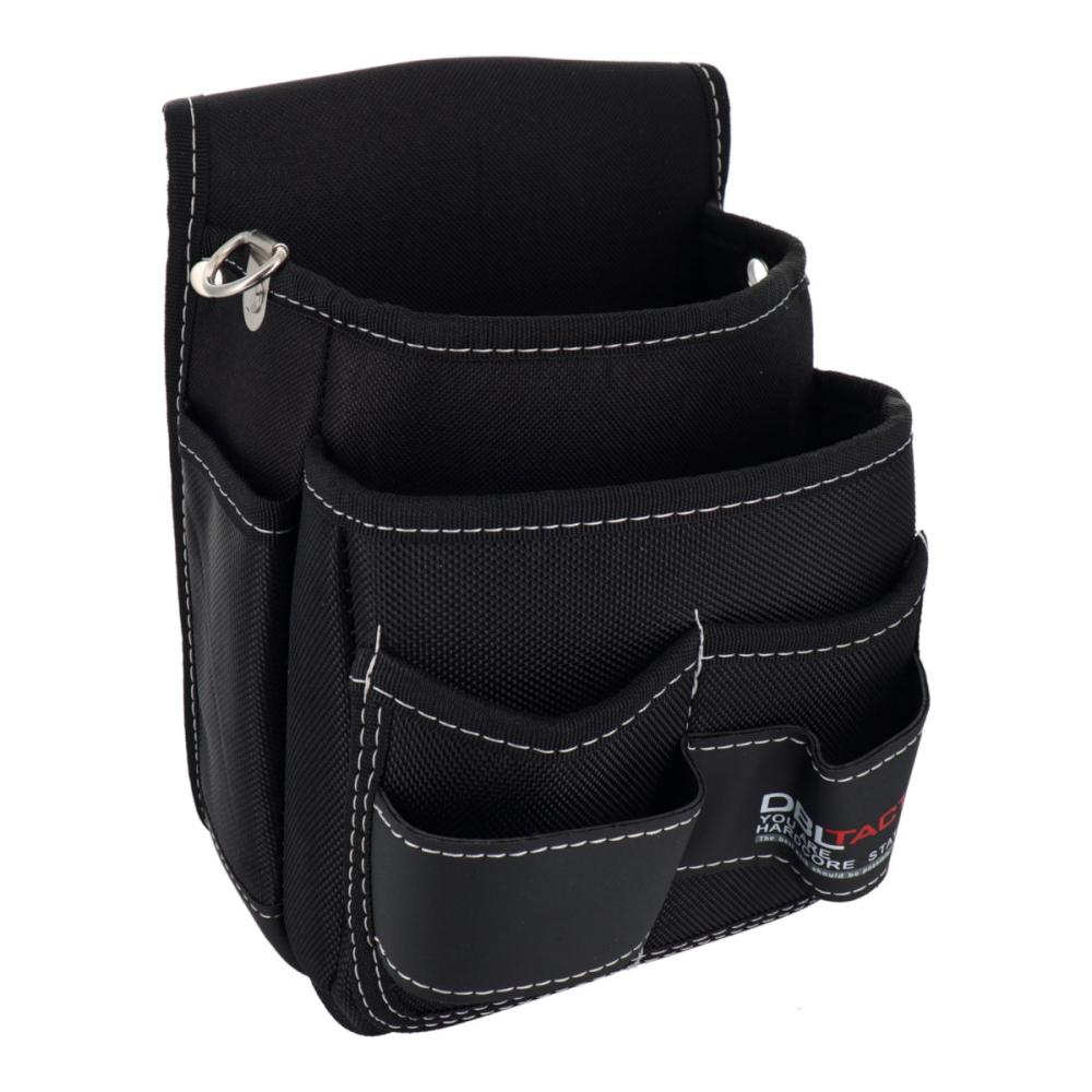 三共コーポレーション　ＤＢＬＴＡＣＴ　ホルダー付腰袋　２段　ＤＴ－３０－ＢＫ
