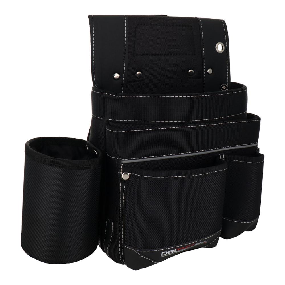 三共コーポレーション　ＤＢＬＴＡＣＴ　釘袋　２段（２２５ｍｍ／１９０ｍｍ）　ＤＴ－３１－ＢＫ