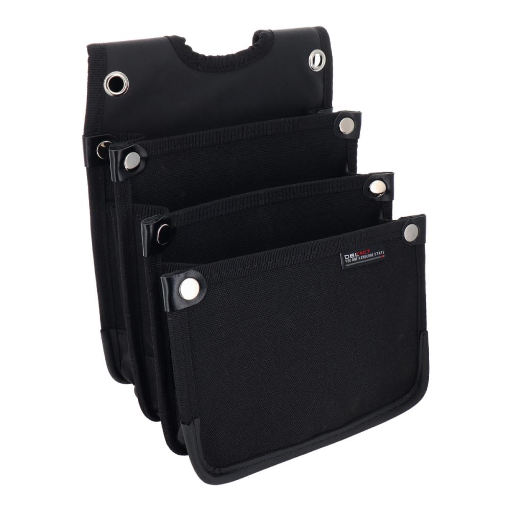 三共コーポレーション　ＤＢＬＴＡＣＴ　帆布電工袋　３段　ＤＴＨ－０３－ＢＫ