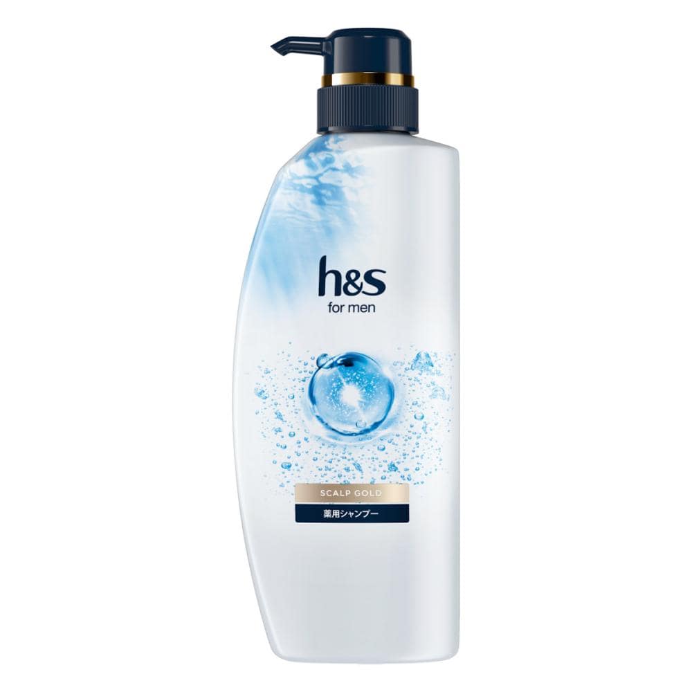 Ｐ＆Ｇ　ｈ＆ｓ　ｆｏｒ　ｍｅｎ　スカルプゴールド　シャンプー　本体　３５０ｍＬ