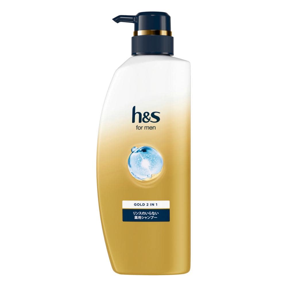 Ｐ＆Ｇ　ｈ＆ｓ　ｆｏｒ　ｍｅｎ　ゴールド２ｉｎ１　シャンプー　本体　３５０ｍＬ