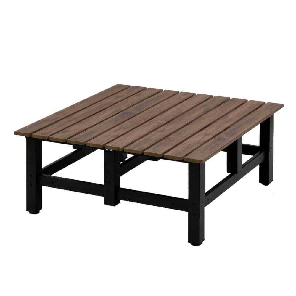 ＹＡＭＡＺＥＮ（山善）　ほぼ木　ＤＸ縁台９０×９０ｃｍ幅　ＰＤＸ－９０