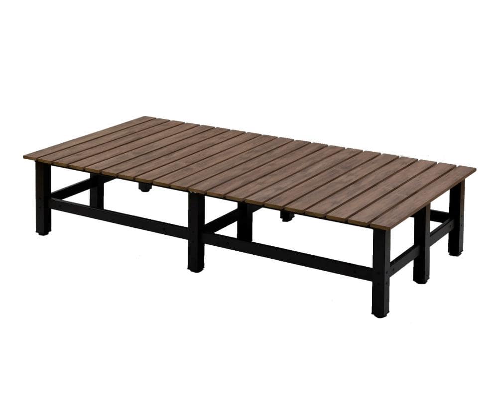 ＹＡＭＡＺＥＮ（山善）　ほぼ木　ＤＸ縁台９０×１８０ｃｍ幅　ＰＤＸ－１８０