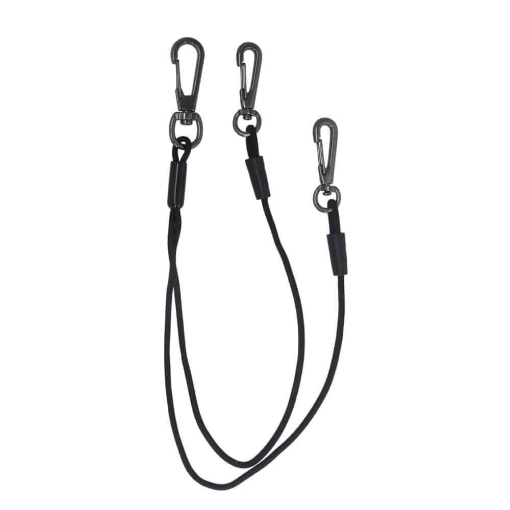 藤原産業　ＳＫ１１　ラバーセーフティコード　ツイン　ブラック　ＳＲＳＣ－１ＴＷ－ＢＫ