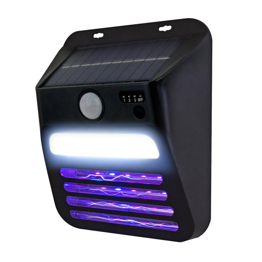 電撃殺虫ソーラー　センサーライト