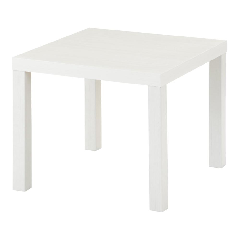 アテーナライフ　スクエアテーブル　軽量　ホワイト