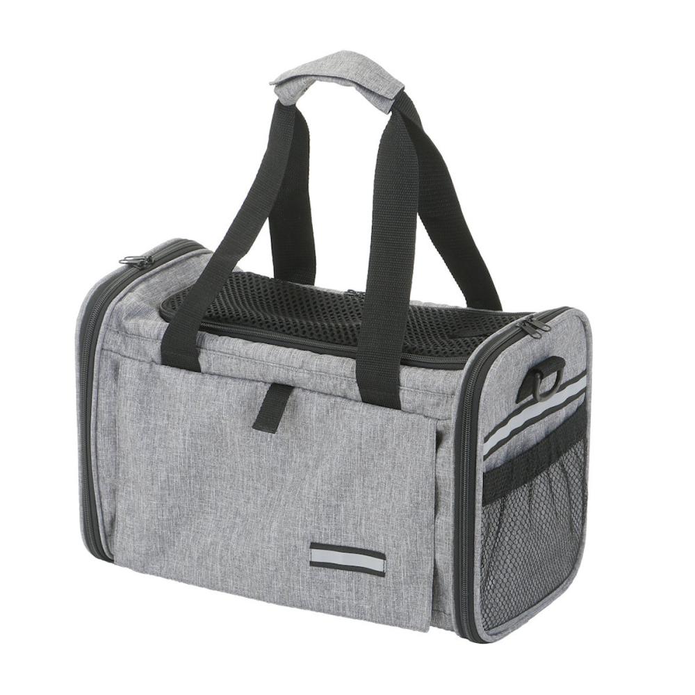 Ｐｅｔａｍｉ　ペットキャリーバッグ　３ＷＡＹ　グレー　Ｍ