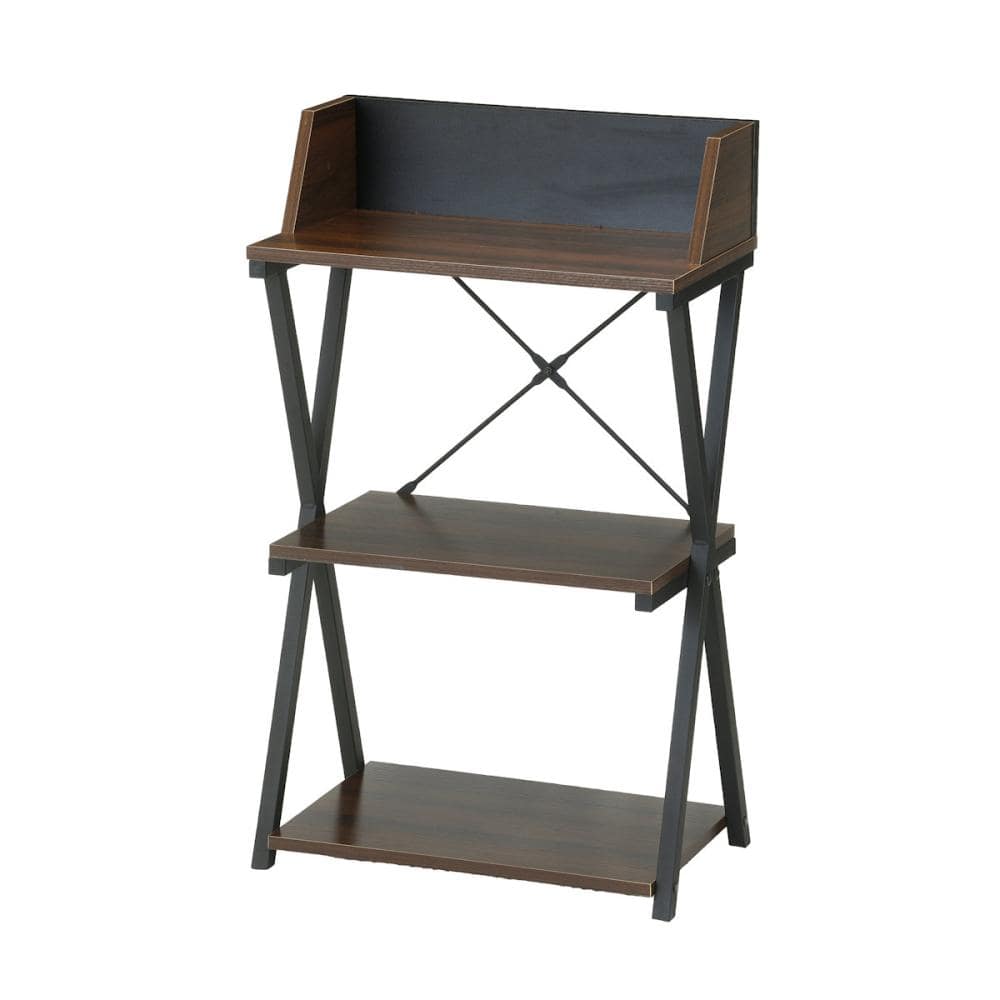 アテーナライフ　デスクサイドラック　ブラウン