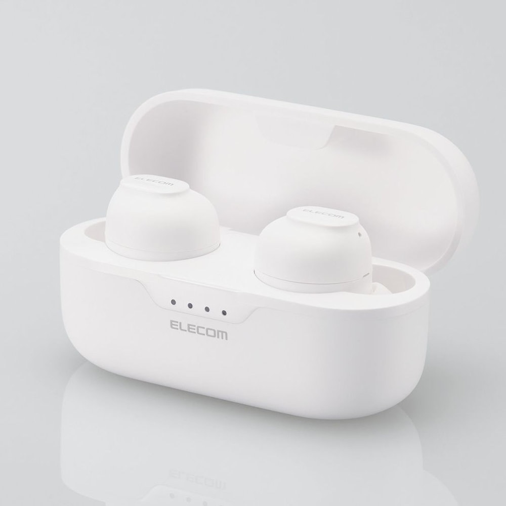 エレコム　完全ワイヤレスＢｌｕｅｔｏｏｔｈヘッドホン　ホワイト　ＬＢＴ－ＴＷＳ１６ＷＨ