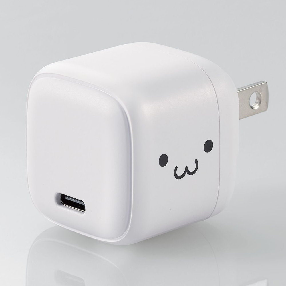 エレコム　ＡＣ充電器　ＰＤ対応２０Ｗ　１ポート　ホワイト　ＭＰＡ－ＡＣＣＰ７３２０ＷＦ