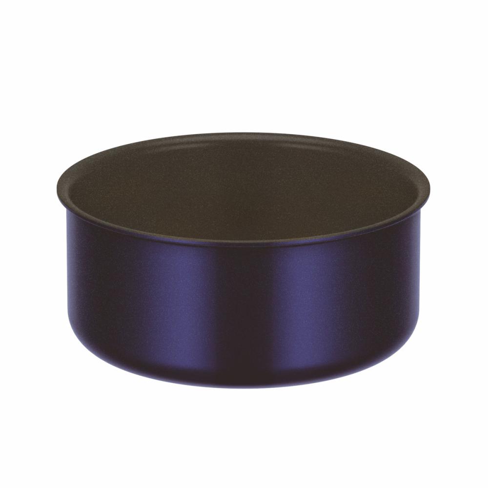 サーモス　デュラブルシリーズ　ガス火専用　取っ手のとれる鍋　ディープブルー　１８ｃｍ　ＫＯＥ－０１８