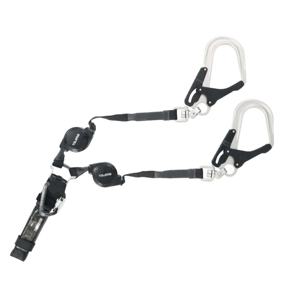 Ｔａｊｉｍａ　タジマ　ハーネス用ランヤード　ＣＲ１５０ＦダブルＬ８　Ａ４ＣＲ１５０Ｆ－ＷＬ８