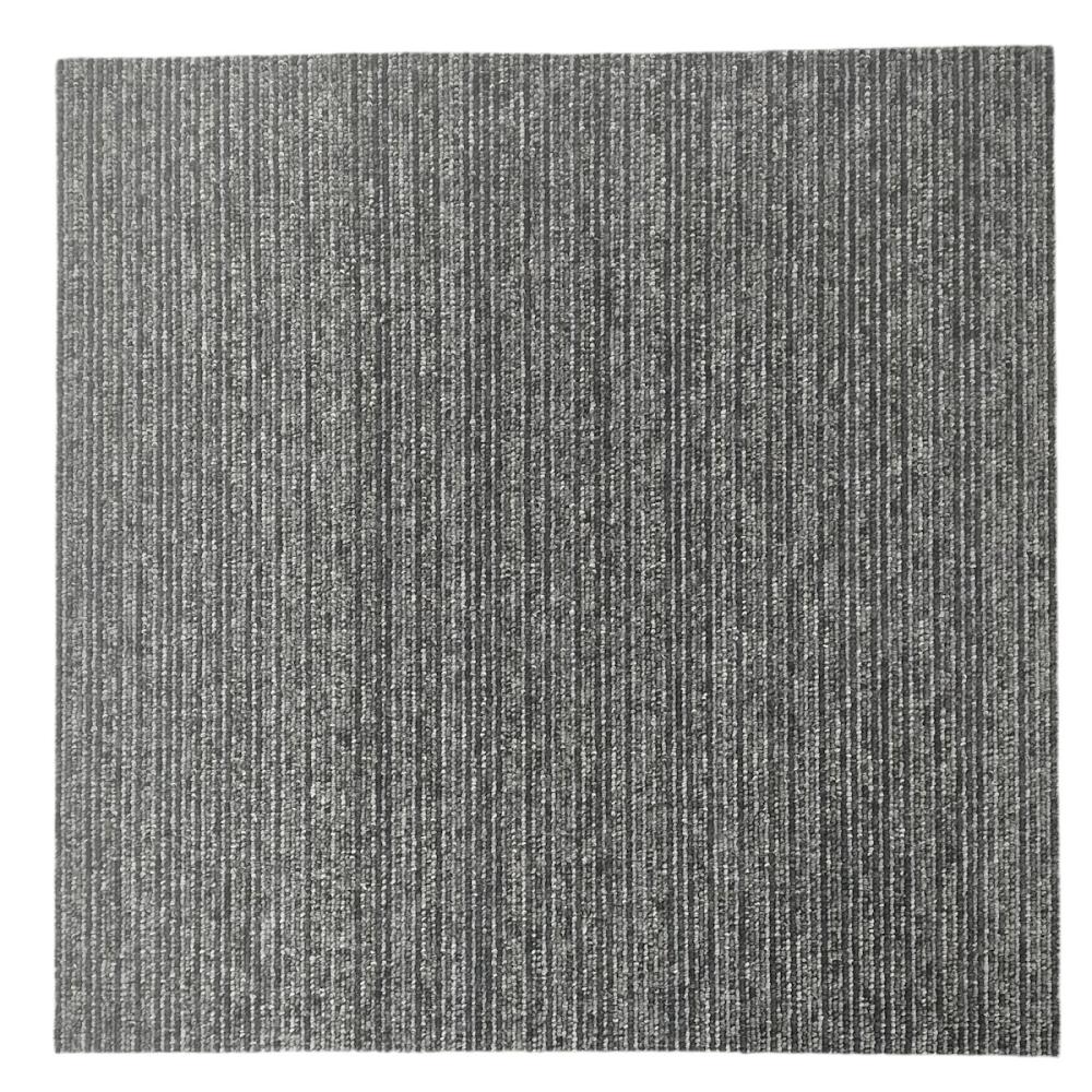 Ｋ＋ＢＵＩＬＤ　消臭タイルカーペット　グレー　５０×５０ｃｍ　ＫＢ１６０１