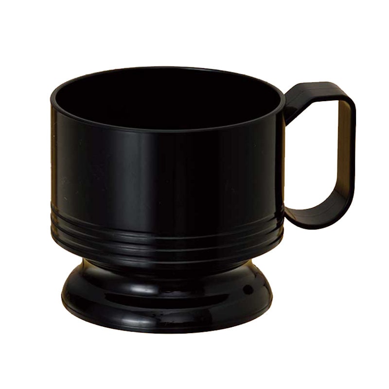 イーストペーパー　インサートカップホルダー　２０４ｍＬ用　黒　１００個入り