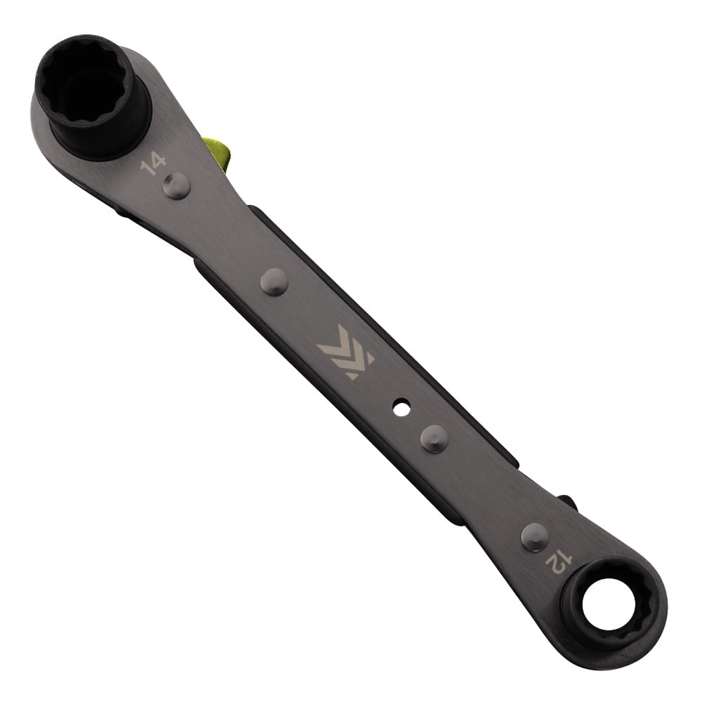 フジ矢　黒金　板ラチェットレンチ　１０×１２・１３×１４　ＦＲＳ－１２－ＢＧ