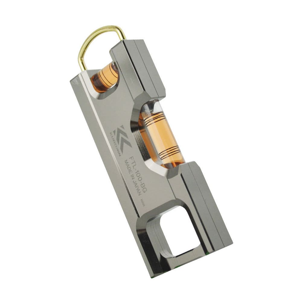 フジ矢　黒金　アルミ水平器　１００ｍｍ　ＦＴＬ－１００－ＢＧ