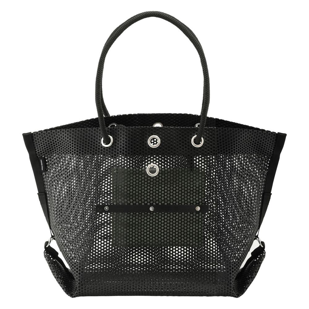 アイリスオーヤマ　メッシュツールバッグ　ブラック　ＴＬＢ－Ｍ５２４１