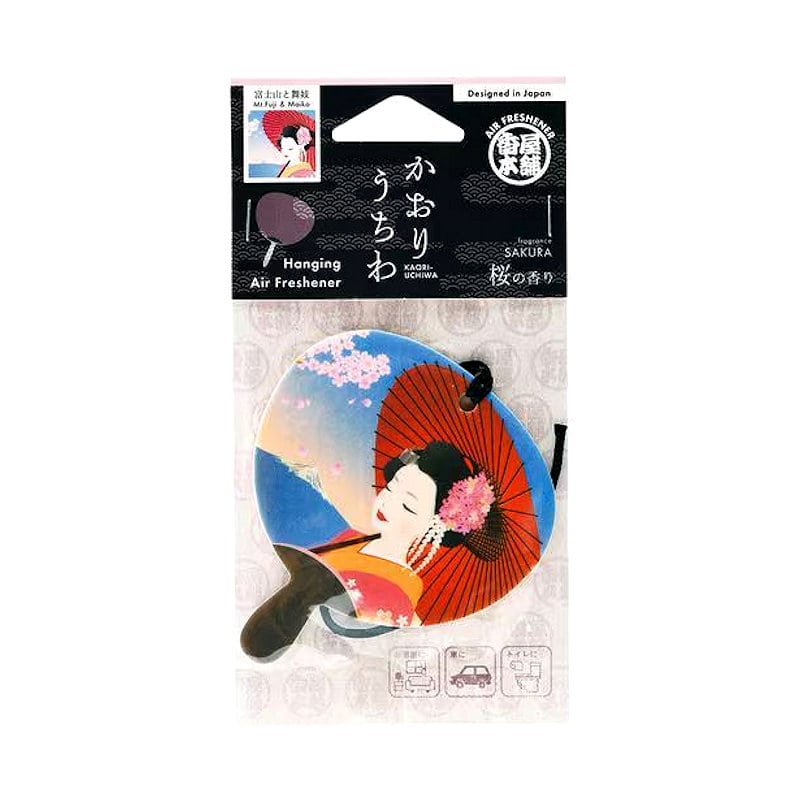 ＮＯＬ　かおりうちわ　富士山と舞妓　さくらのかおり