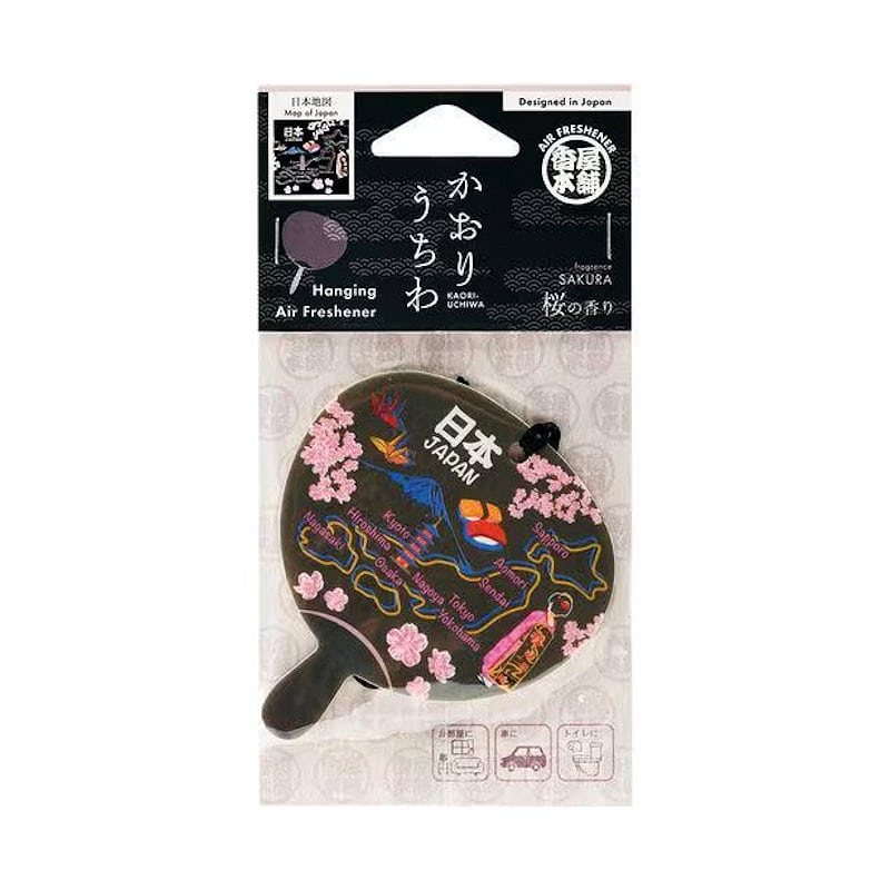 日本地図　さくらのかおり