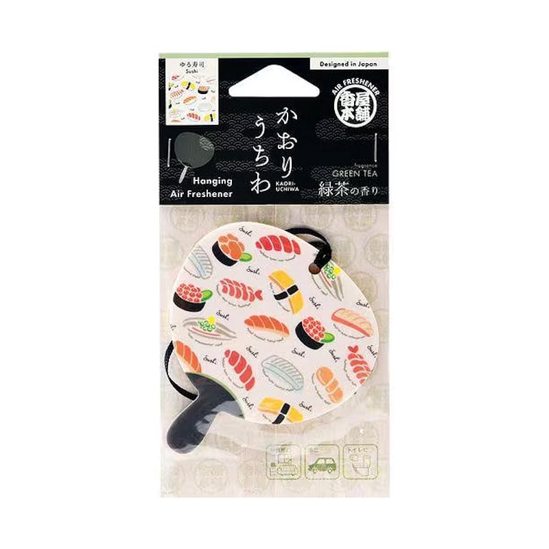 ＮＯＬ　かおりうちわ　ゆる寿司　緑茶のかおり
