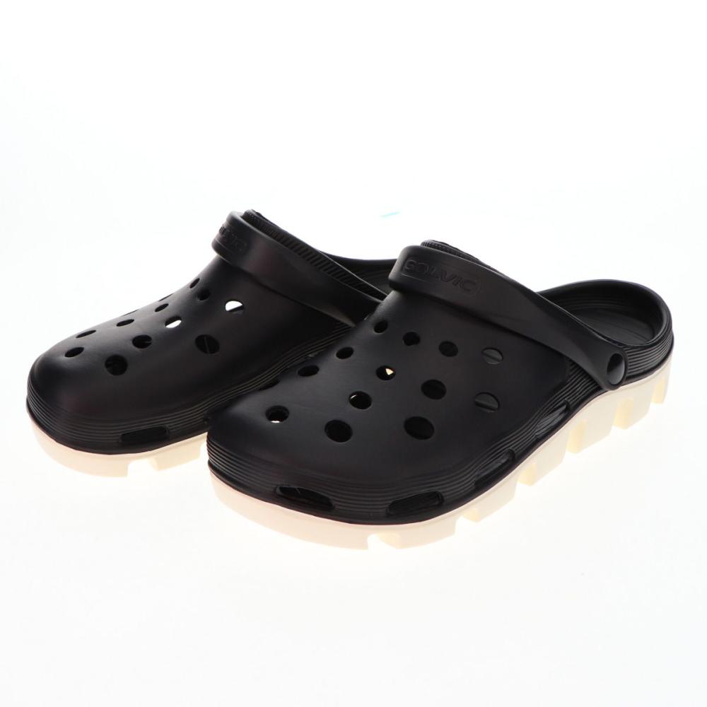 ＳＯＬＶＩＣ（ソルビック）　ダブルソールクッションサンダル　ブラック　ＬＬ