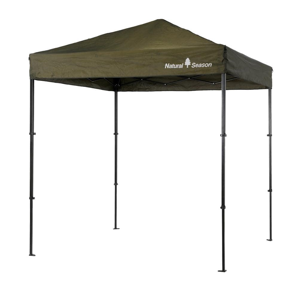 ナチュラルシーズン　コンパクト収納　プッシュアップタープ　２００×２００