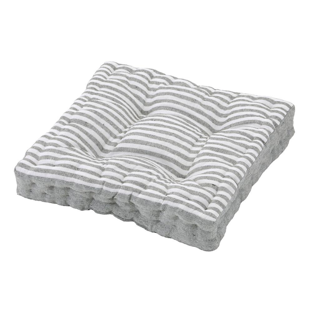 アテーナライフ　麻風フロアクッション　ストリーク