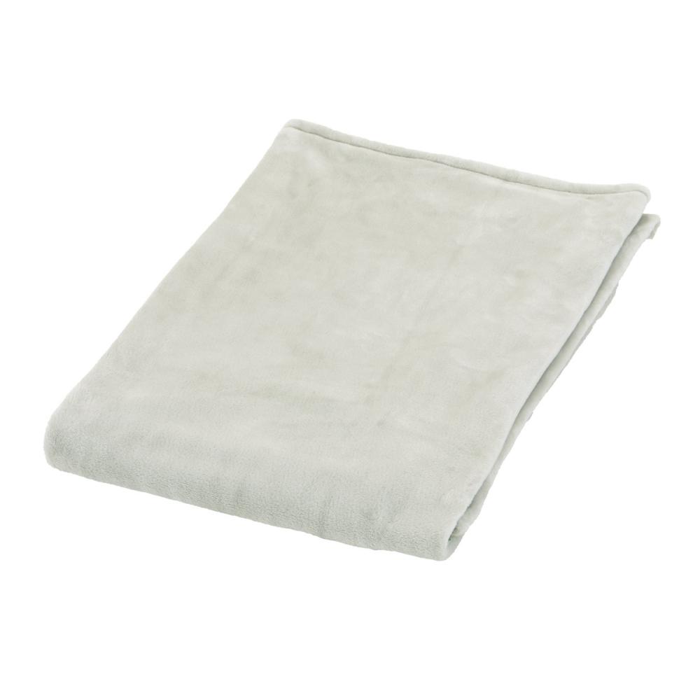 アテーナライフ　ソフトタッチ軽量毛布　グレー　シングル　１４０×１９０ｃｍ