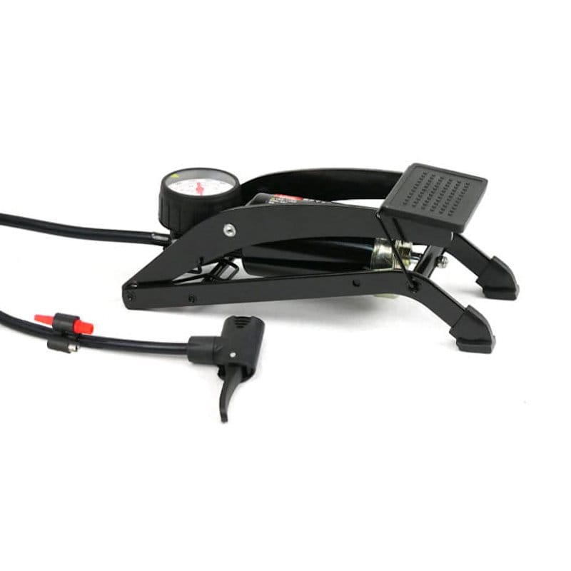 エマーソン　サイクオ　フットポンプ　シングル　踏みマッチョクロス　ブラック　ＥＭ－５５４ＢＫ