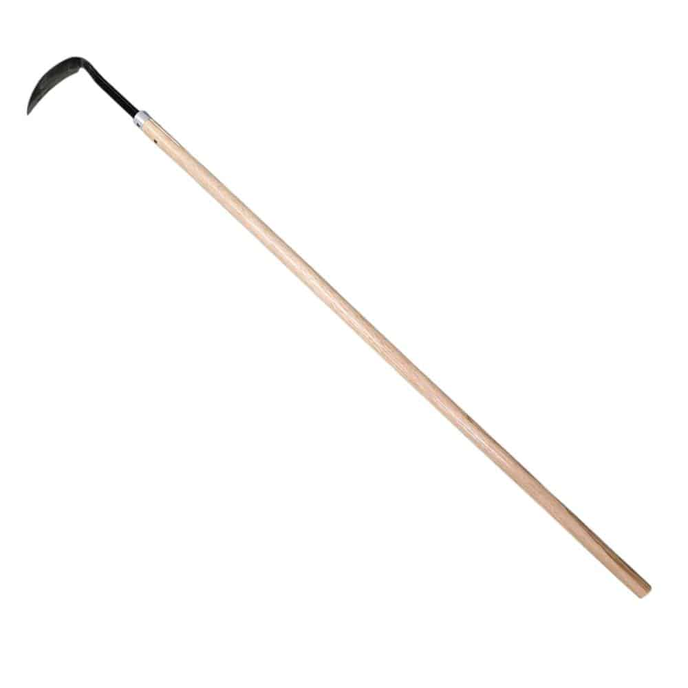 全鋼刈払鎌　木柄　１２００ｍｍ