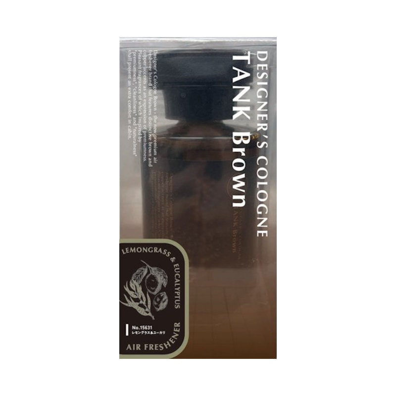 ダイヤケミカル　デザイナーズコロンタンクブラウン　レモングラス＆ユーカリ