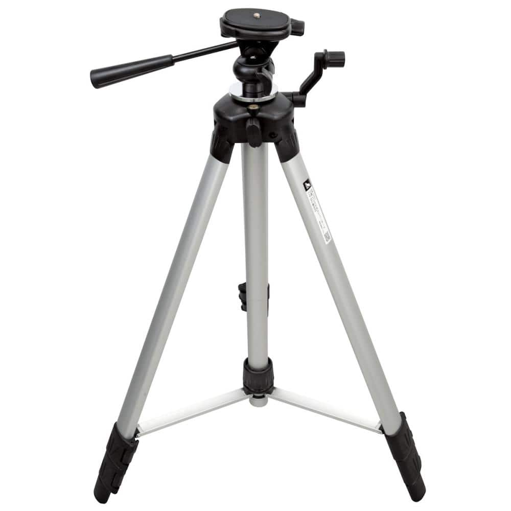 シンワ測定　三脚　ハンドル式エレベーター　Ｅ　１／４ねじ雲台付　７６９５３