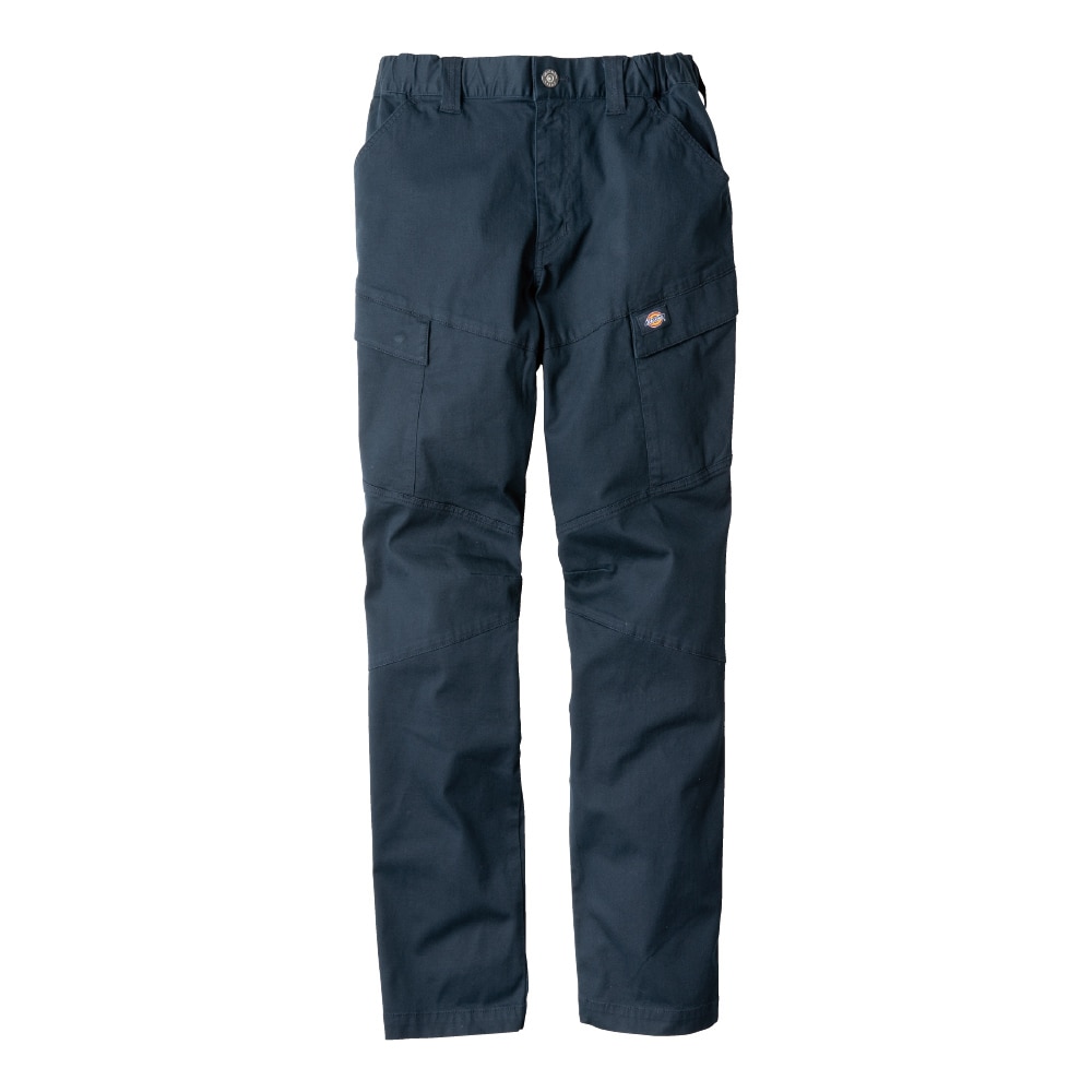 Ｄｉｃｋｉｅｓ　ストレッチヘリンボーンカーゴパンツ　ネイビー　Ｌ
