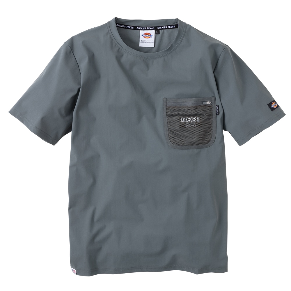 Ｄｉｃｋｉｅｓ　半袖　Ｔシャツ　グレー　Ｌ